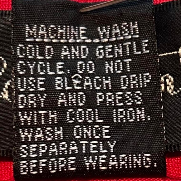 Size 3X Men's Alan Stuart Red Short Sleeve Polo Style Waistband - Picture 6 of 8